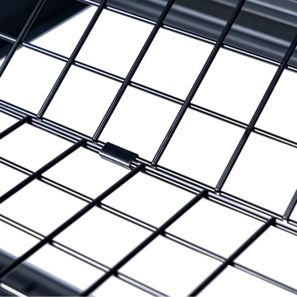 Black Grid Panel Display - Picture 5 of 6